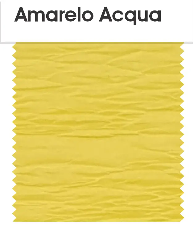 ArtCrepe na cor Amarelo Acqua