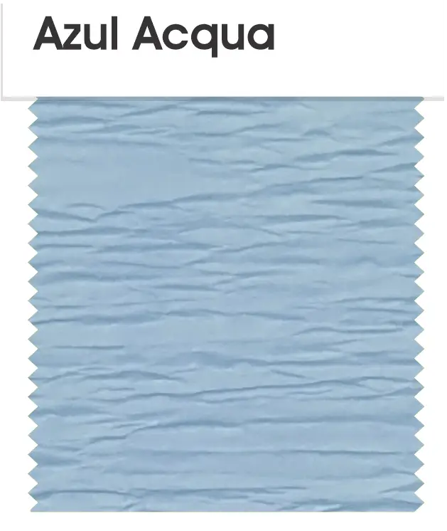 ArtCrepe na cor Azul Acqua