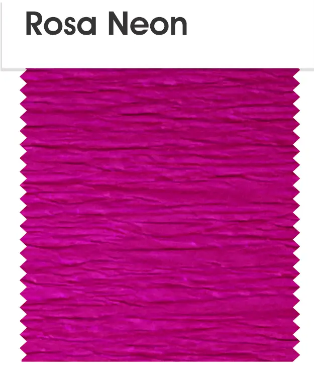 ArtCrepe na cor Rosa Neon