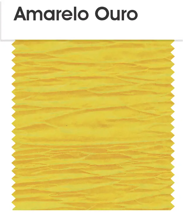 ArtCrepe na cor Amarelo Ouro