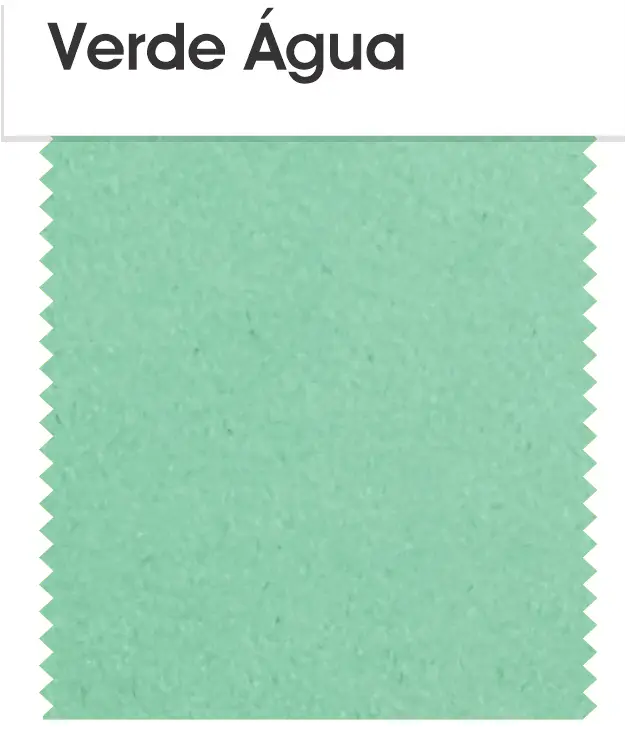 Papel Camurça na cor Verde Água