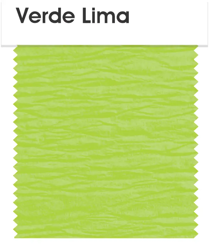 Papel Crepom na cor Verde Lima