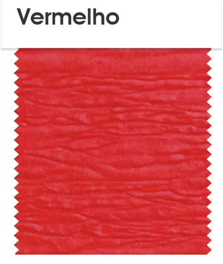 Papel Crepom na cor Vermelho