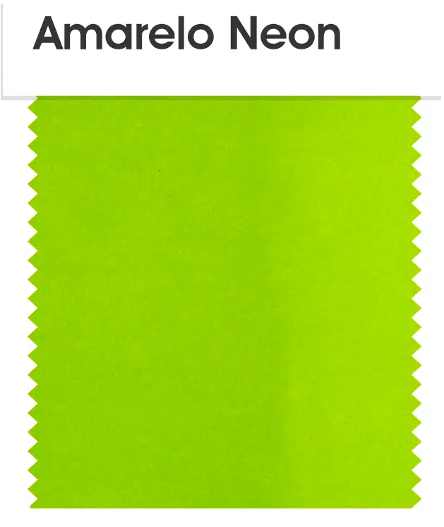 Papel Veludo na cor Amarelo Neon